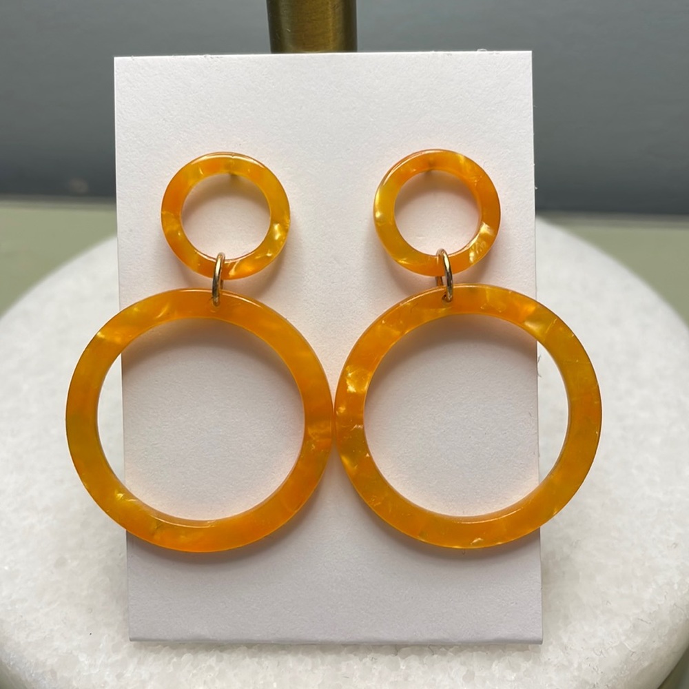Handmade Fair-trade Resin Earrings